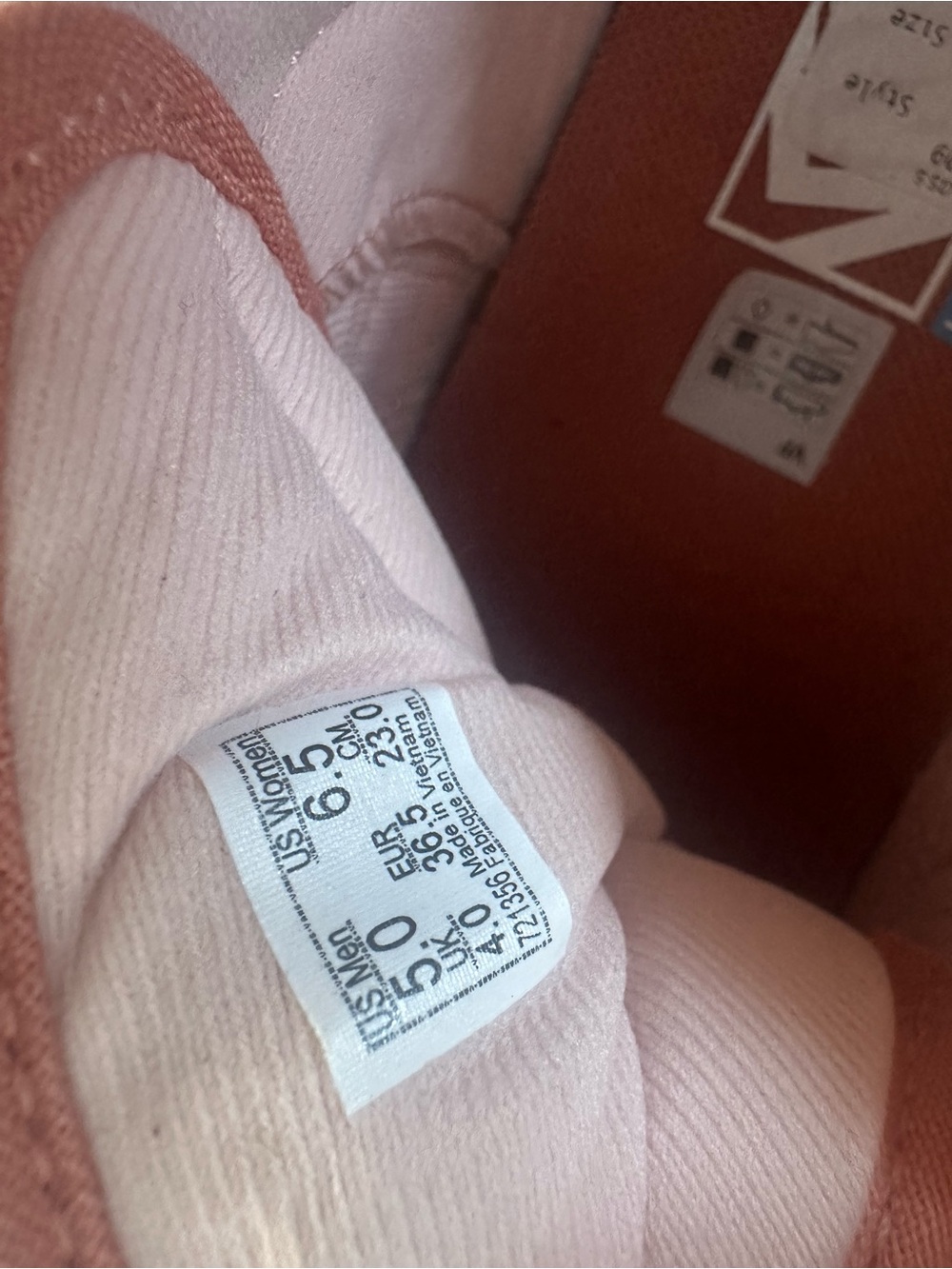 Vans Women's Dusty Rose Lace-Up Platform Sneakers - Picture 4 of 5